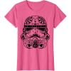 image:imageStar Wars Stormtrooper Ornate Henna Print Helmet TShirtPink Heather