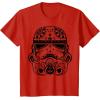 image:imageStar Wars Stormtrooper Ornate Henna Print Helmet TShirtRed
