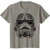 image:imageStar Wars Stormtrooper Ornate Henna Print Helmet TShirtSlate Grey