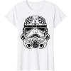 image:imageStar Wars Stormtrooper Ornate Henna Print Helmet TShirtWhite