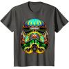 image:imageStar Wars Stormtrooper Ornate Sugar Skull Graphic TShirt C1 TShirtAsphalt Grey