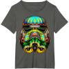 image:imageStar Wars Stormtrooper Ornate Sugar Skull Graphic TShirt C1 TShirtAsphalt Grey