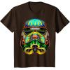 image:imageStar Wars Stormtrooper Ornate Sugar Skull Graphic TShirt C1 TShirtBrown