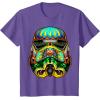 image:imageStar Wars Stormtrooper Ornate Sugar Skull Graphic TShirt C1 TShirtPurple Heather
