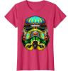 image:imageStar Wars Stormtrooper Ornate Sugar Skull Graphic TShirt C1 TShirtRed Heather