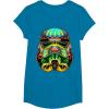 image:imageStar Wars Stormtrooper Ornate Sugar Skull Graphic TShirt C1 TShirtSapphire Blue