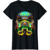 image:imageStar Wars Stormtrooper Ornate Sugar Skull Graphic TShirt TShirtBlack