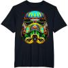 image:imageStar Wars Stormtrooper Ornate Sugar Skull Graphic TShirt TShirtBlack