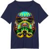 image:imageStar Wars Stormtrooper Ornate Sugar Skull Graphic TShirt TShirtNavy Blue