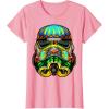 image:imageStar Wars Stormtrooper Ornate Sugar Skull Graphic TShirt TShirtPink