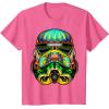 image:imageStar Wars Stormtrooper Ornate Sugar Skull Graphic TShirt TShirtPink Heather