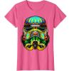 image:imageStar Wars Stormtrooper Ornate Sugar Skull Graphic TShirt TShirtPink Heather