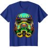 image:imageStar Wars Stormtrooper Ornate Sugar Skull Graphic TShirt TShirtRoyal Blue