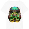 image:imageStar Wars Stormtrooper Ornate Sugar Skull Graphic TShirt TShirtWhite