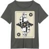 image:imageStar Wars Stormtrooper Playing Card Graphic TShirt TShirtAsphalt Grey