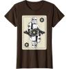 image:imageStar Wars Stormtrooper Playing Card Graphic TShirt TShirtBrown