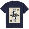 image:imageStar Wars Stormtrooper Playing Card Graphic TShirt TShirtNavy Blue