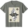 image:imageStar Wars Stormtrooper Playing Card Graphic TShirt TShirtOlive Heather