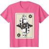 image:imageStar Wars Stormtrooper Playing Card Graphic TShirt TShirtPink Heather