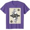 image:imageStar Wars Stormtrooper Playing Card Graphic TShirt TShirtPurple Heather