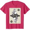 image:imageStar Wars Stormtrooper Playing Card Graphic TShirt TShirtRed Heather