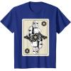 image:imageStar Wars Stormtrooper Playing Card Graphic TShirt TShirtRoyal Blue