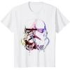 image:imageStar Wars Stormtrooper Rainbow Drip Portrait TShirtWhite