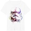 image:imageStar Wars Stormtrooper Rainbow Drip Portrait TShirtWhite