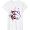 image:imageStar Wars Stormtrooper Rainbow Drip Portrait TShirtWhite