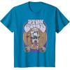 image:imageStar Wars Stormtrooper Retro Seventies Poster TShirtSapphire Blue