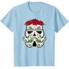 image:imageStar Wars Stormtrooper Roses Sugar Skull TShirtBaby Blue