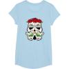 image:imageStar Wars Stormtrooper Roses Sugar Skull TShirtBaby Blue