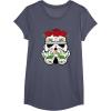 image:imageStar Wars Stormtrooper Roses Sugar Skull TShirtHeather Blue