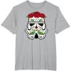 image:imageStar Wars Stormtrooper Roses Sugar Skull TShirtHeather Grey