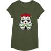image:imageStar Wars Stormtrooper Roses Sugar Skull TShirtOlive Green