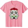 image:imageStar Wars Stormtrooper Roses Sugar Skull TShirtPink