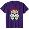 image:imageStar Wars Stormtrooper Roses Sugar Skull TShirtPurple