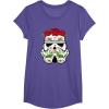 image:imageStar Wars Stormtrooper Roses Sugar Skull TShirtPurple Heather