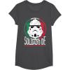 image:imageStar Wars Stormtrooper Soldado De Galactic Empire TShirtDark Heather Grey