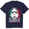 image:imageStar Wars Stormtrooper Soldado De Galactic Empire TShirtNavy Blue