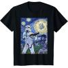 image:imageStar Wars Stormtrooper Starry Night Graphic TShirt C1 TShirtBlack