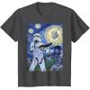 image:imageStar Wars Stormtrooper Starry Night Graphic TShirt C1 TShirtDark Heather Grey