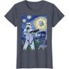 image:imageStar Wars Stormtrooper Starry Night Graphic TShirt C1 TShirtHeather Blue