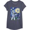 image:imageStar Wars Stormtrooper Starry Night Graphic TShirt C1 TShirtHeather Blue