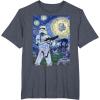 image:imageStar Wars Stormtrooper Starry Night Graphic TShirt C1 TShirtHeather Blue