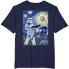 image:imageStar Wars Stormtrooper Starry Night Graphic TShirt C1 TShirtNavy Blue