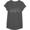 image:imageStar Wars Stormtrooper Vader Fett Helmet Trio TShirt TShirtAsphalt Grey