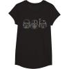 image:imageStar Wars Stormtrooper Vader Fett Helmet Trio TShirt TShirtBlack