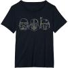 image:imageStar Wars Stormtrooper Vader Fett Helmet Trio TShirt TShirtBlack