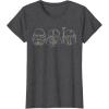image:imageStar Wars Stormtrooper Vader Fett Helmet Trio TShirt TShirtDark Heather Grey